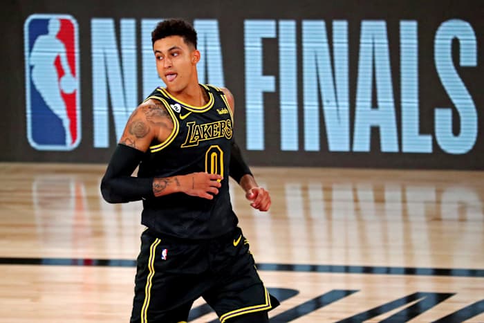 Kyle Kuzma's NBA Finals run with the Lakers resulting in his first championship in 2020